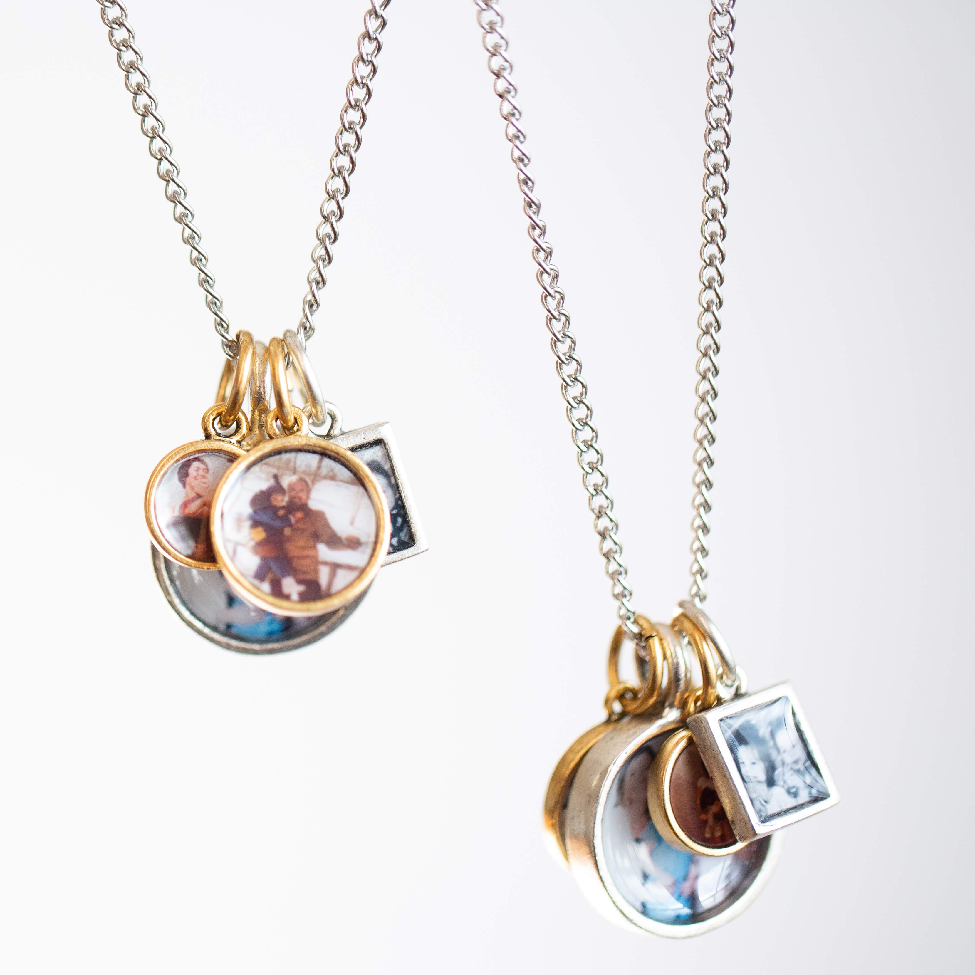 The Charm Locket with Photos Inside