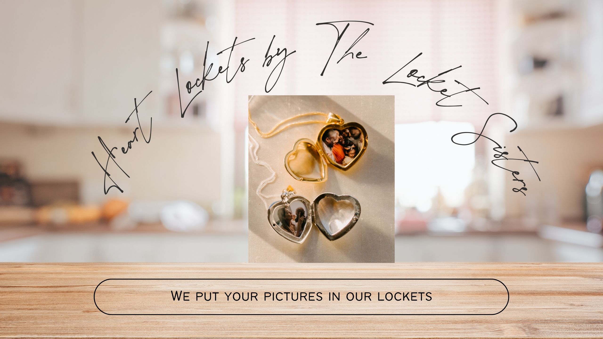 Heart Lockets that hold photos