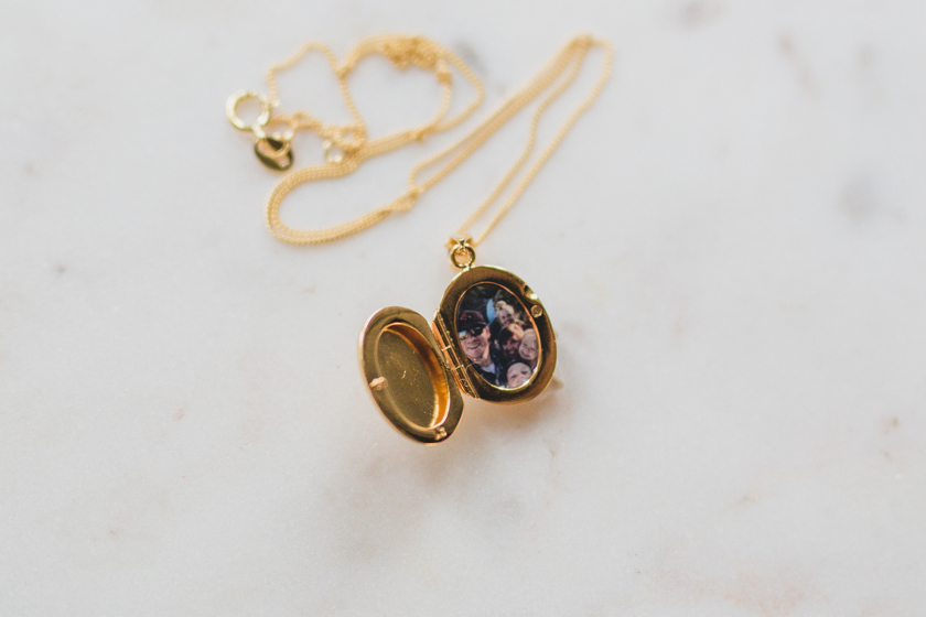 The Little Gold Oval Locket