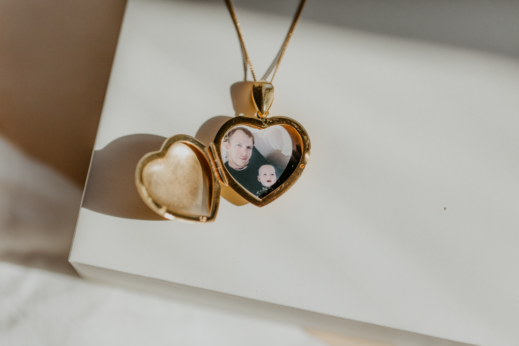 Whole Heart Locket Necklace by Shutterfly