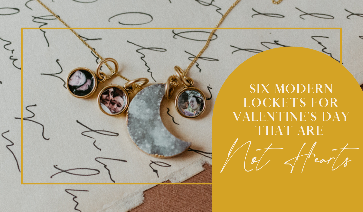 Modern locket online